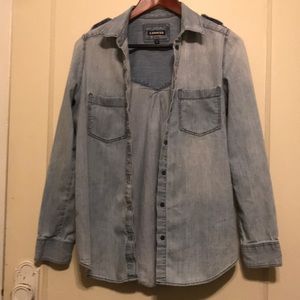 Express denim shirt